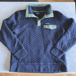 Patagonia Cotton Quilt Snap-T Pullover Sweatshirt